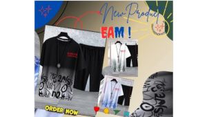 Set Casual Trendy Style 2in1 Anak Cowok Remaja Setelan EAM Pdk