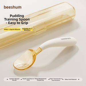 Beeshum | Self-Feeding Training Spoon for Infants
