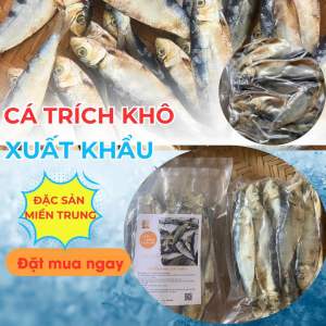 Cá trích khô xuất khẩu - 1kg loại ngon - đặc sản