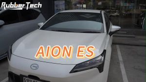 【หนาพิเศษ】พรมปูพื้นรถยนต์ GAC AION  ES 3D พรมรถ  TPE100%  กันลื่นทนต่อการสึกหรอ อะไหล่รถยนต์
