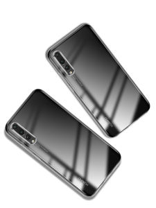 RISEOUS | Transparent Silicone Anti-Shock Slim Full-Cover Soft Case for Huawei P20
