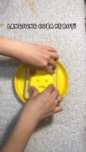 Cetakan Sandwich Bentuk Panda Teddy Bear Beruang Cetakan Nasi Bento - Cetakan Kue Beruang