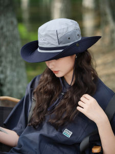 BILLI ZILLY | Japanese Style Fishing Cap Breathable Outdoor Hiking Mountain Climbing Hat Large Brim Sun Protection Cap For Women Summer Camping Fishing