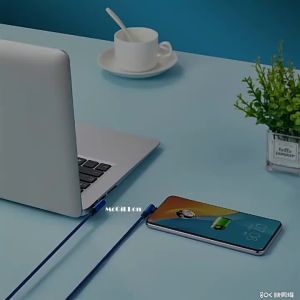 Cáp Sạc Nhanh Ngắn 25cm Đầu Cắm Kép USB C/Micro USB Type C Dành Cho Điện Thoại Thông Minh Và Máy Tính Bảng Chất Liệu Bện Dây 90 Độ Hỗ Trợ Truyền Dữ Liệu Và Sạc.