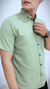 KEMEJA CREAM POLOS LENGAN PANJANG PENDEK KEMEJA MURAH KEMEJA HITS KEMEJA KEKINIAN KEMEJA CASUAL BAHAN KATUN PREMIUM HIGH QUALITY