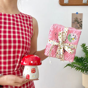 Ceramic Small Mushroom Ins Style Mushroom Small Night Lamp Bedside Atmosphere Girl Girlfriends Birthday Gift Decorative Ornaments