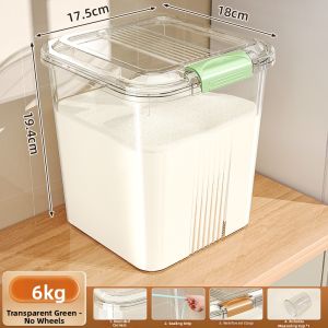 MEIZHUFU | Sealed Food-grade Insect-proof Moisture-proof Flour Storage Container