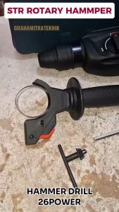 STR ROTARY HAMMER BOR BOBOK SDS 3 FUNGSI ORIGINAL