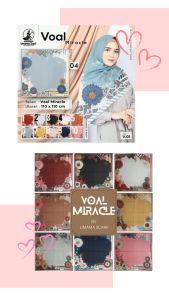 Segi Empat VOAL MIRACLE 04 by UMAMA SCARF