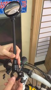 Gương Chiếu Hậu Xe Đạp Xe Điện ROCKBROS Có Thể Xoay Uốn 360 Độ Cao Cấp
