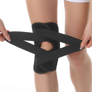 AOLIKES | AOLIKES 1PCS Knee Brace for Knee Pain Meniscus Tear Adjustable Knee Support with Side Spring Stabilizers for Meniscus Tear