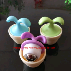 Lymph Massager Single Bead Roller Mini Sapling Ball Cute Seedling Massage Bead Point Position Meridian Brush