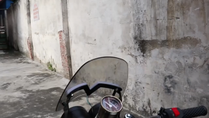 Ghi đông ngang curve 22 mm chuyên dùng cafe racer