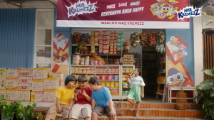 BOX Mie Kremezz Shorr 20 +1 pcs x 16gr Rasa Sambal Balado Ayam Panggang Keju Manis Mie Kremes Shake & Shor Mie Shorr Snack Cemilan Anak Murah Halal