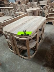 set  meja makan 6 kursi meja 1 kayu jati asli produk asli furniture jepara barang readi stok set kursi makan kayu jati meja makan kayu jati  meja makan oval mewah elegan