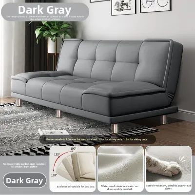 FANKALONG | Multi-functional Convertible Leather Sofa