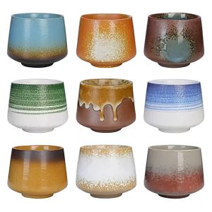 ชุดแก้วเซรามิค 200 มล. ขนาดสินค้า: 8.2*6.5 CM แก้วกาแฟร้อน สไตล์มินิมอล