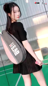 Túi Đựng Vợt Cầu Lông Pickleball ZDK CL3 2 Ngăn | Bao Đựng Vợt Dây Bản Rộng Nam Nữ 28x9x51cm