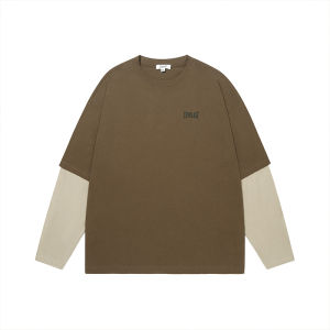 Everlast | High Street Sport Oversize Contrast Fake Two Pieces T-shirt