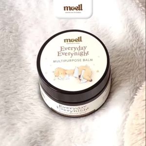 Moell Multipurpose Balm 30gr - Everyday Everynight Multipurpose Balm - Natural Organic - Mengatasi Segala Permasalahan Kulit Bayi