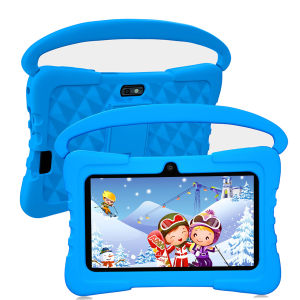 BDF | New 5G WiFi 7 Inch Kids Tablets Android 13 Quad Core 4GB RAM 64GB ROM 4000mAh Bluetooth Childrens Gift Kids Software Tablet Pc