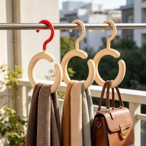 Dopamine Hat Storage Hanger / Plastic Multifunctional Hook / Home Wardrobe Hangers / for Bras Scarf Ties Belts