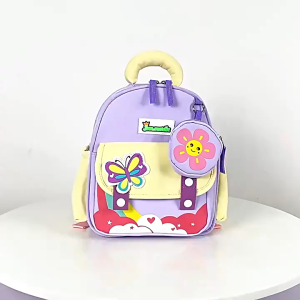 2025 Cartoon Cute Lightweight Kindergarten Preschool Bookbags Toddler Schoolbag Backpack for Kids