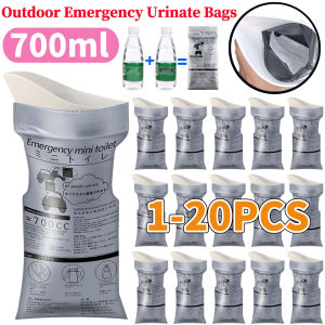 Travel Mini Mobile Toilet Portable Urine Bag Outdoor Emergency Urinate Bags 700ml Disposable Vomiting Bag for Baby Women Men
