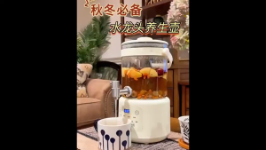 Cecon Faucet health kettle 2.8L Outdoor Camping Tea Pot YM-K020A Constant Temperature Electric Kettle Boiling Water Cup Multi-Function Large-Capacity Tap Health Pot Electric Hot Water Pot Smart Automatic Fruit Wine Flower Teapot gift Hot Water Bottle