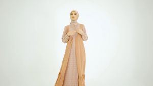 NBRS Hyra Gamis Sarimbit Set Keluarga Koko Dewasa Anak Setelan Dress Gingerbread Rayya Series