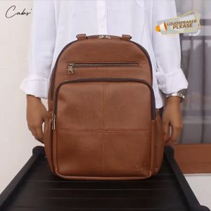 Backpack Elegan Felicia - Tas Ransel Laptop Wanita Desain Modern Warna Elegan