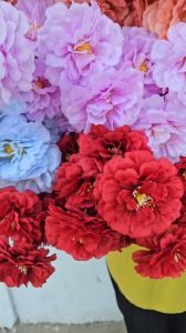 Bunga Artificial Dekorasi Hias Dahlia Fiona 3 Cabang