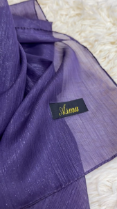Asma Shimmer Shawl – Elegant Soft Shimmer Hijab for Women | Party & Casual Wear-Lightweight Sparkle Hijab Shawl for Special Occasions
