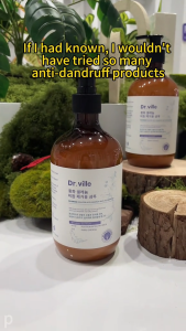 Dr.ville Anti-Dandruff Shampoo Anti-Itch Shampoo kelemumur Hair Serum Securing the Roots 500ML