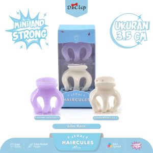 DeClip Jedai Haircules Gigi 3 Ukuran 35 cm Warna Monochrome & Artic Blue & Black Pink (isi 2pcs)