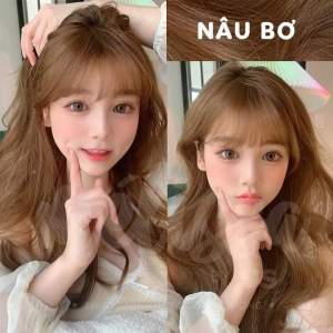 NHUỘM TÓC TONE NÂU - KHÔNG TẨY ( oix + găng tay)