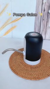 COD Dispenser Pompa Galon Air Minum Elektrik Led Pompa Galon Elektric recarger usb