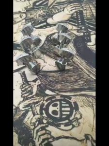 Silver 3R+3L Guitar Tuning Pegs Keys Machine Head for Electric Acoustic Folk Guitar