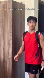 Áo Cầu Lông Quần Cầu Lông Bộ Cầu Lông Nam Nữ Chuyên Nghiệp Vải Thoáng Khí A894 - V Badwear