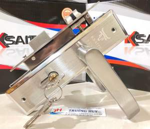 Khoá tay gạt Inox 304 dài 20cmm dùng cho cửa phòng ngủ KSAITE 058 - bảo hành đổi trả 15 ngày