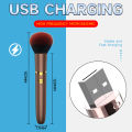 2 In 1 Electric Foundation Brush 7 Vibration Makeup Brush Multi-Function Soft Fluffy Portable Rechargeable Detail Makeup Tools. 