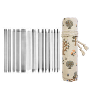 Bộ Dụng Cụ Dệt Kim Bằng Thép Không Gỉ Looen Canvas Bag Dây Chuyền Dệt Khăn Dây Chuyền Dệt Vòng Dây Chuyền Dệt Lông Dây Chuyền Dệt Vòng