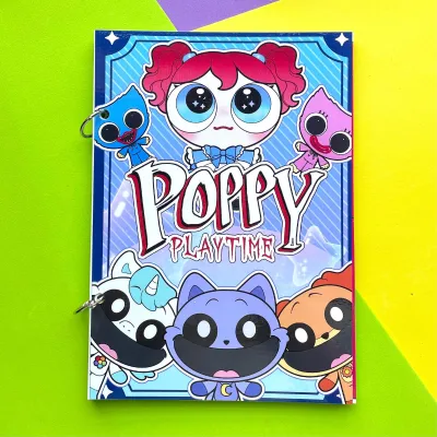 Đồ chơi bóc dán búp bê giấy Poppy playtime