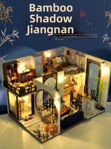 QIAOZHIJIANG | Mô Hình Nhà Mini 3D DIY