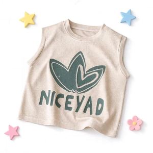 Sleeveless Breathable Drying Sport Vest for Kids