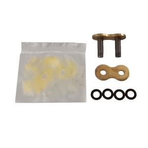 Motorcycle Chain Buckle 428 520 525 530 Gold Oil Seal Snap Heavy Chain Buckle Connector Master Joint Link With O-Ring Chain LocK