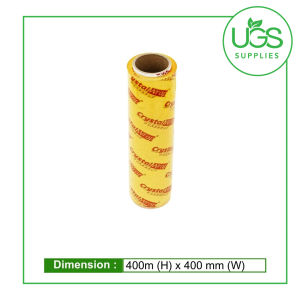 Crystal Wrap Film 400mm/16" x 400Meter