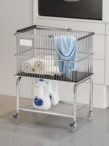 Large Capacity Laundry Basket On Wheels