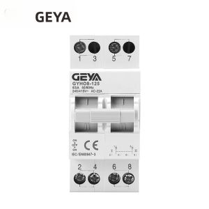 GEYA | Cầu Dao Cách Ly Chuyển Đổi Nguồn Kép GEYA GYHO8 MTS 63A Bộ Cách Ly AC 1P 2P 3P 4P Cho Hệ Thống Điện Áp Thấp