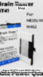 Baterai Meizu MX4 Pro M462 BT-41 BT41 BT 41 Double Power Batre Baterai HP